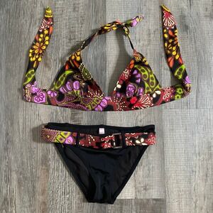 Victoria's Secret Paisley Swimsuit Set